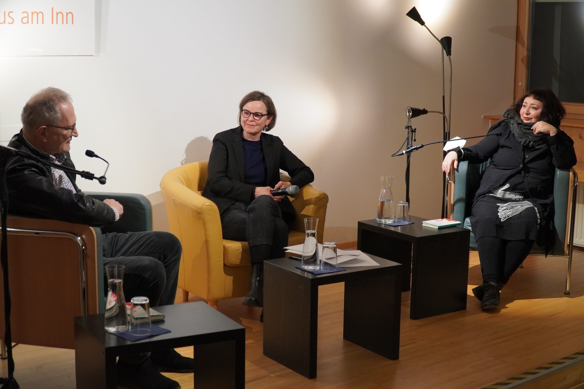 Julya Rabinowich & Anton Thuswaldner | Literaturhaus Am Inn